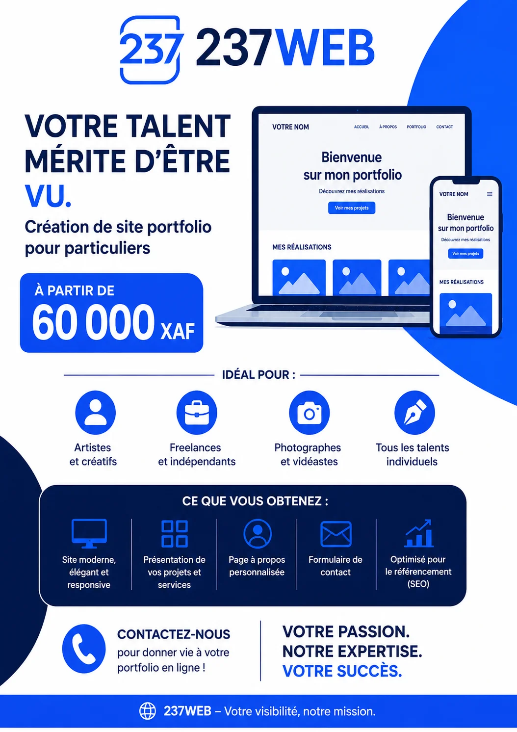 Création de Portfolio Clé en Main